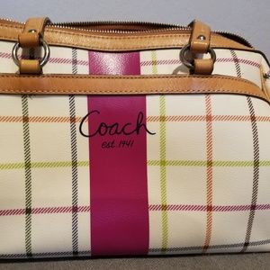 Coach Heritage Tatterstall Handbag